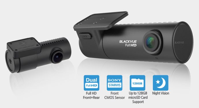 Dual FullHD Dash Cam Sony Sensor Blackvue DR590-2CH 32G 