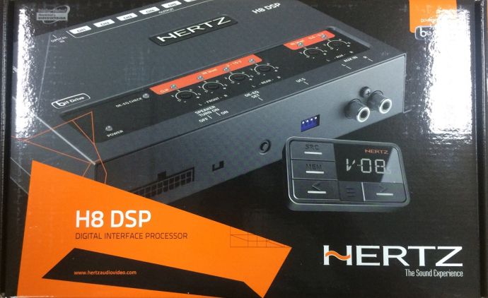 Processeur 8 Canaux Hertz H8DSP-DRC - Ampli auto HERTZ AUDIO