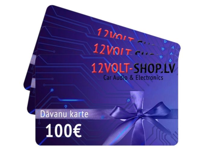 12volt-shop - GIFT CARD 200 EUR - Caraudio Riga