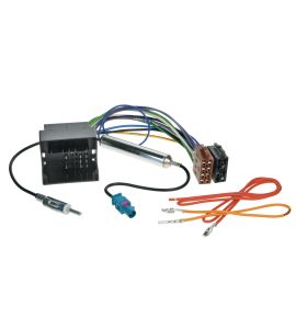 Skoda (->2017) adapter KIT (Fakra, ISO, antenna separator). SET/VW-D