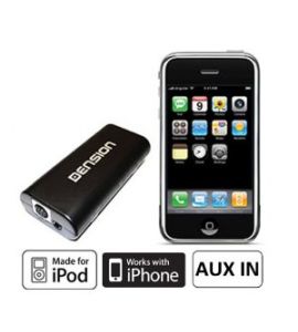 Dension adapter iPhone, AUX (replaces CD changer) for Peugeot (->2013). GW16PC1