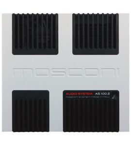 Mosconi AS 100.2s (AB class) power amplifier (2-channel).