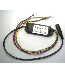 Toyota, Lexus (replaces CD changer) adapter AUX.