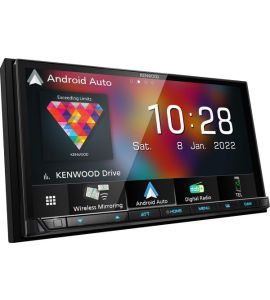 Kenwood DMX8021DABS Digital Media AV Receiver with 7.0" WVGA Display