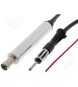 Universal car antenna amplifier AM/FM (DIN-ISO). ANT.35