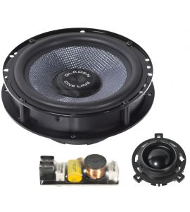 Gladen ONE 165 AUDI A3-RS component speakers (165 mm) for Audi.