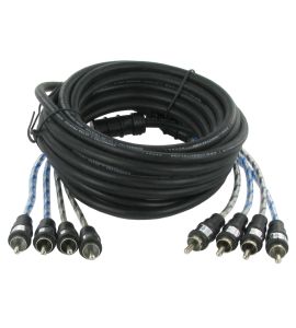 Connects2  stereo RCA x 4 cable for amplifier (5.0 m).