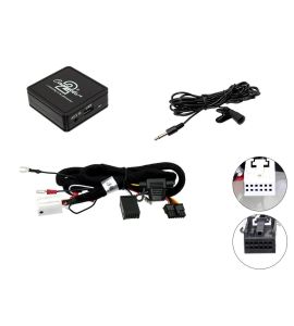 Connects2 adapter AUX with Bluetooth (replaces CD changer) for Audi. CTAADBT004