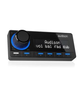 Audison DRC MP digital remote control.