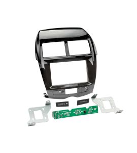 Citroen C4, Peugeot 4008 (2012->) fascia plate kit (adapter 2DIN). 381200-11-2