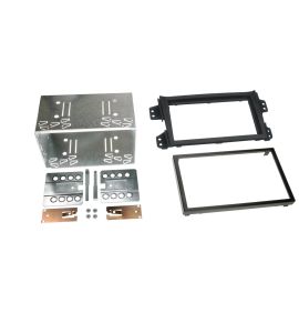 Opel Agila (->2014), Suzuki fascia plate kit (adapter 2DIN). 381294-04