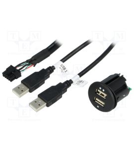 USB car charger (2x2.1A). C0012-USB