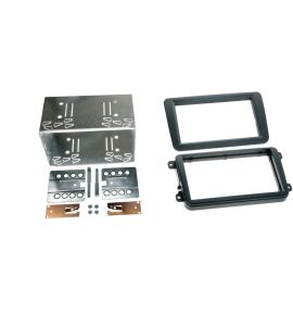 Seat (->2016), Skoda, VW... fascia plate kit (adapter 2DIN). 391320-10