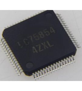 LC75854 LCD display drivers with key input.