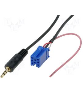 Blaupunkt, Becker, VDO (Mini ISO - Jack) adapter AUX