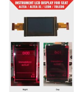 LCD display for instrument cluster Seat Leon, Altea...