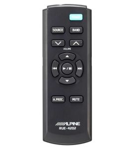 Alpine RUE-4202 remote control.