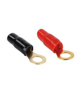 Ring terminal for cable black (20 mm2). ACV 30.4700-20