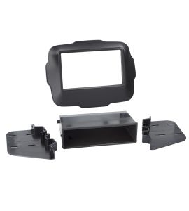 Jeep Renegade (2014->) fascia plate (adapter 2DIN). 381145-10