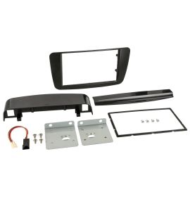 Mercedes A, CLA, GLA class (->2020) fascia plate kit (adapter 2DIN). 381190-39