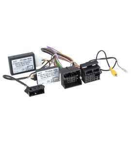Interface OEM rear view camera (HIGH) and aftermarket HU for VW (RVC adapter).