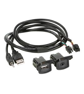 VW universal cable USB, AUX for aftermarket head unit. 44-1324-003
