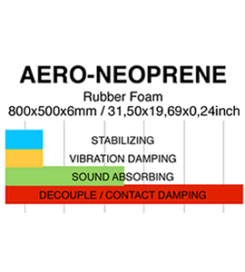 Gladen AERO DAMPING Neoprene (0.40 m²).