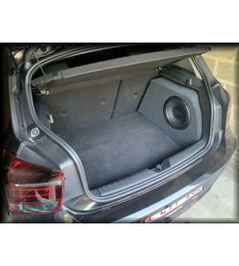 BMW 1 series (2011->) subwoofer box (stealth). BMW.15