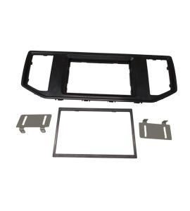 MAN, VW Crafter (->2023) fascia plate (adapter 2DIN). CT23VW24