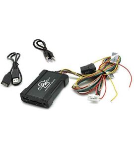 Connects2 adapter USB, SD, AUX (replaces CD changer) for Nissan.