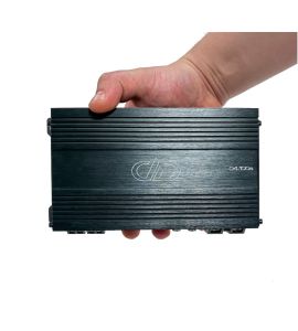 DD Audio D4.100a (D class) power amplifier (4-channel).