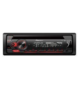 Pioneer DEH-S320BT receiver with CD, USB, Bluetooth.