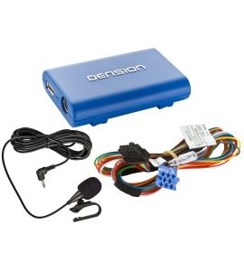 Dension adapter USB, iPhone, AUX with Bluetooth (replaces CD changer) for Fiat. GBL3AF8