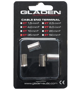 End-Terminal cable. Gladen (35 mm2).