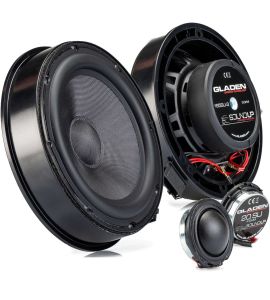 Gladen ONE T6.1 APPEARANCE component speakers (165 mm) for VW.