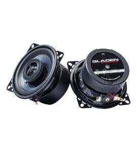 Gladen RC 100 coaxial speakers (100 mm).