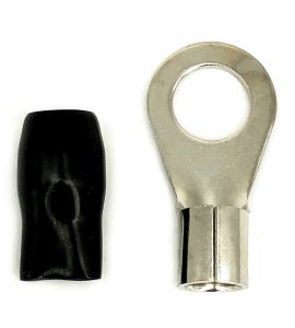 Ring terminal for cable. Gladen (Black, 20 mm²).