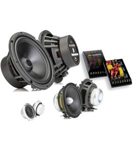 Gladen ZERO 165.3 DC component speakers (165 mm).