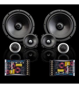 Gladen ZERO PRO 165.3 semi active - component speakers (165 mm).