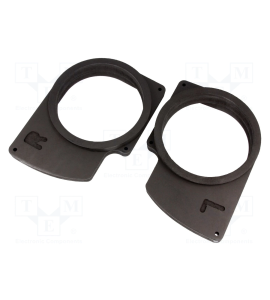 BMW 3 series, E46 coupe (->2006) speaker adapter (165 mm). MDF.BMW07