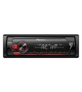 Pioneer MVH-S120UI receiver with USB, AUX.