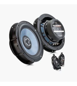 Gladen ONE 165 GOLF 6-RS component speakers (165 mm) for VW.