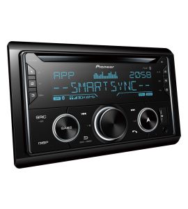 Pioneer FH-S720BT receiver with USB, CD, Bluetooth.