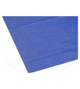 Acoustically transparent cloth (1.5 x 0.7 m). CLT.30.101. Blue.