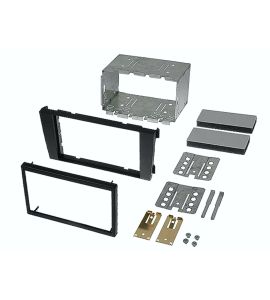 Audi A6 (->2005) mounting and fascia plate kit (adapter 2DIN). 381320-13