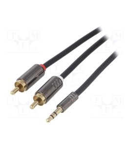 RCA - Jack (3.5 mm) stereo cable (1.0  m).