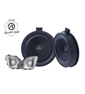 Alpine SPC-106T61 component speakers (165 mm) for Volkswagen T6.1.