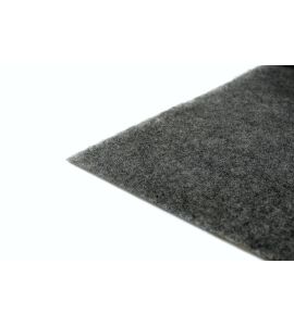 Carpet with glue (STP, width 1.0 m). Gray.